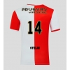Feyenoord Sem Steijn #14 Domaci Dres 2025-26 Kratak Rukav